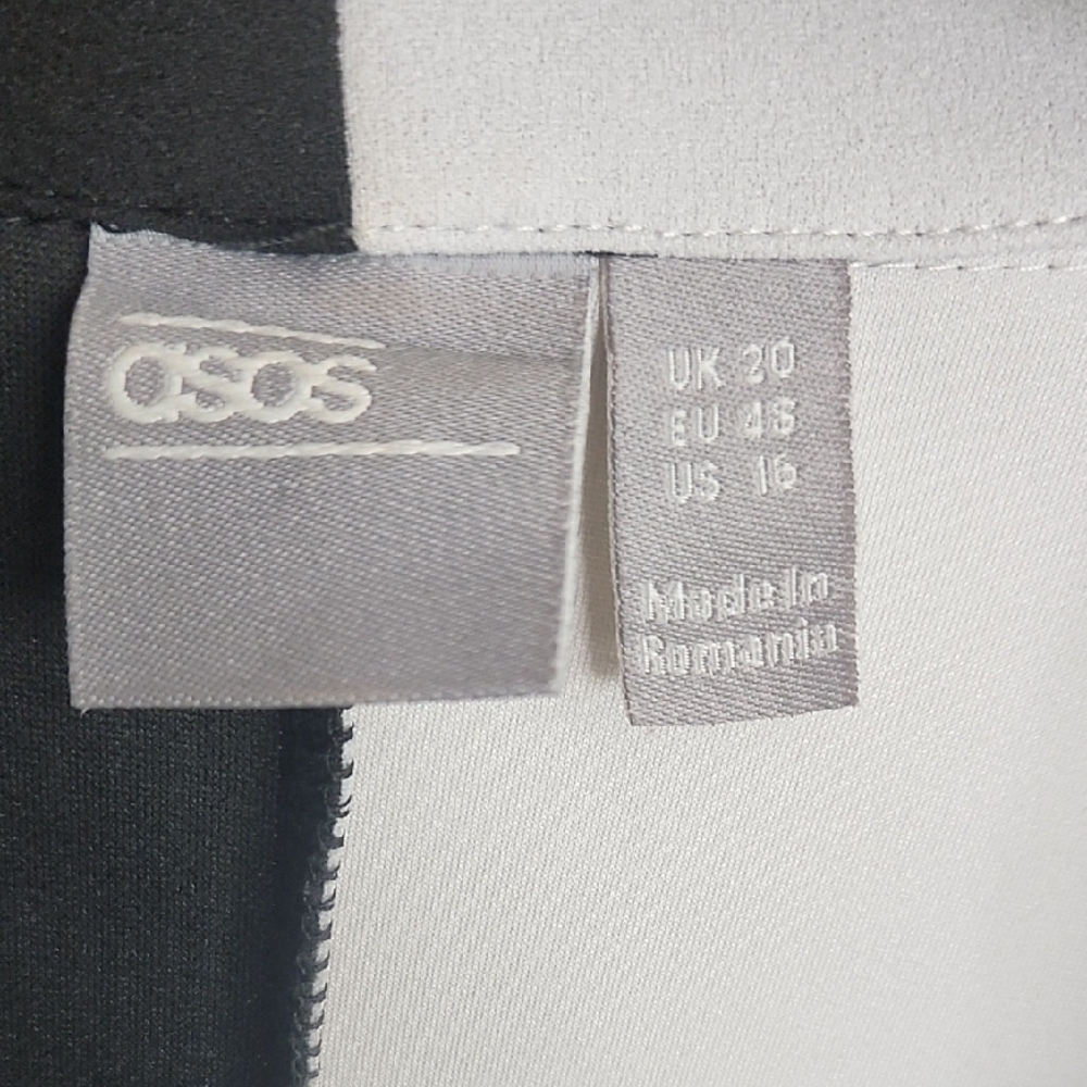 ASOS Monochrome Blazer Dress - Picture 3 of 6